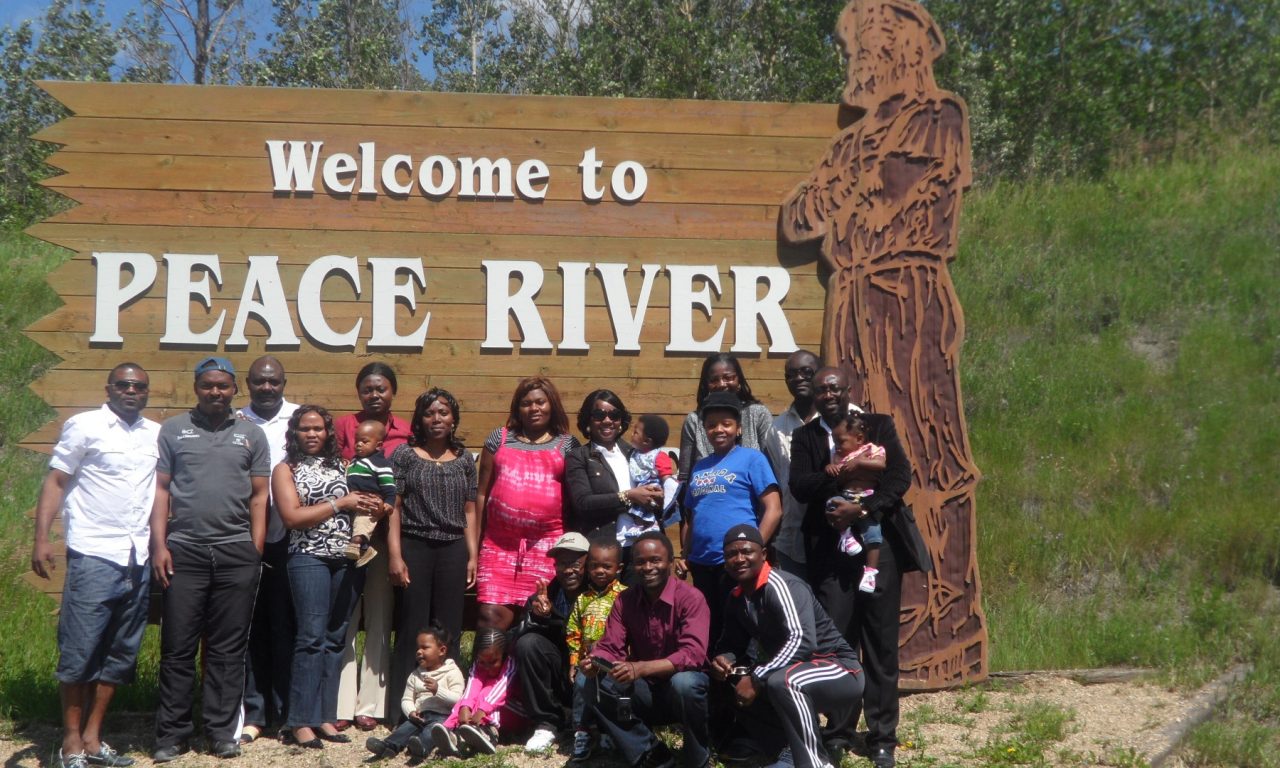 Visite de Peace River